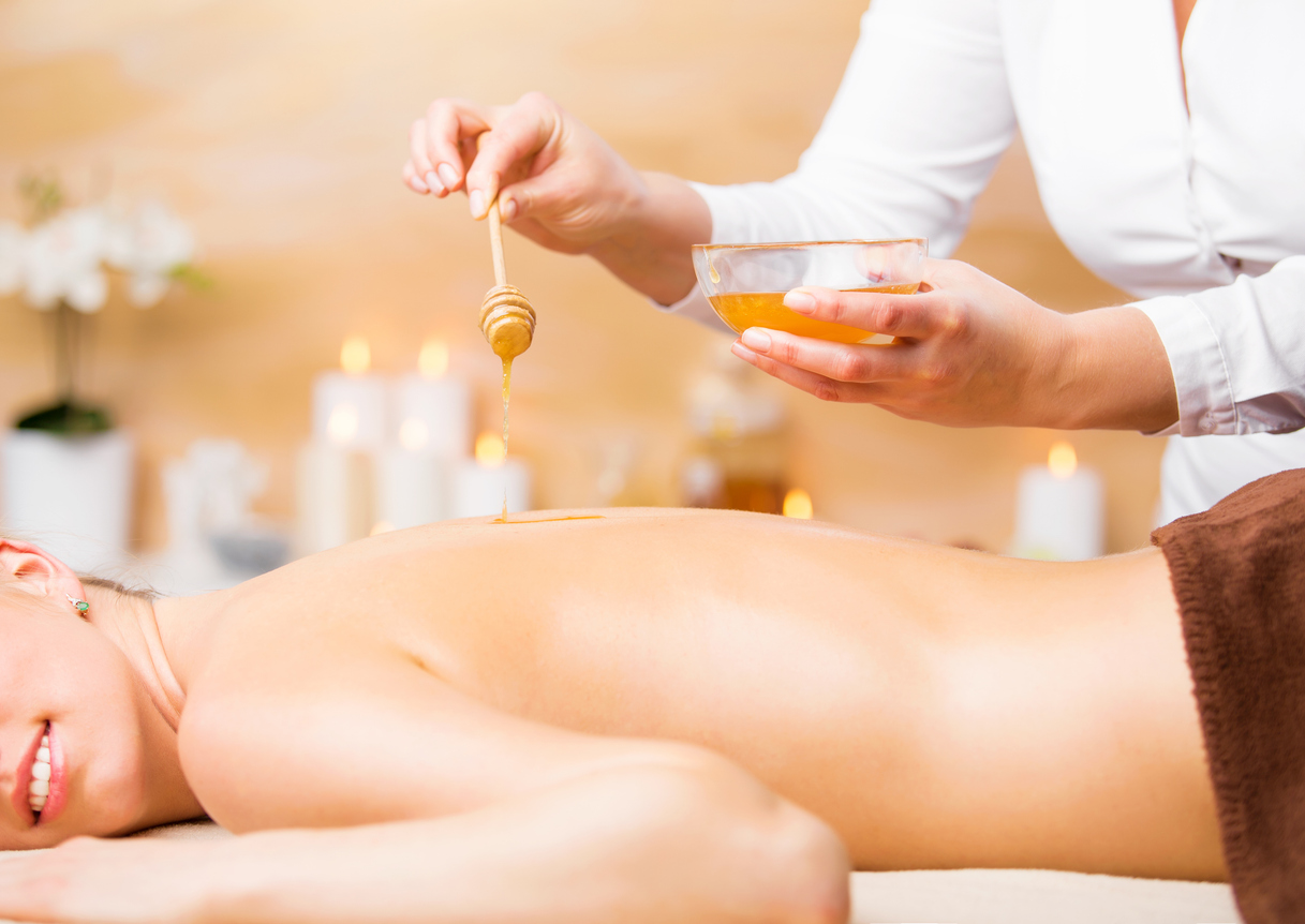 Alpenhonigmassage