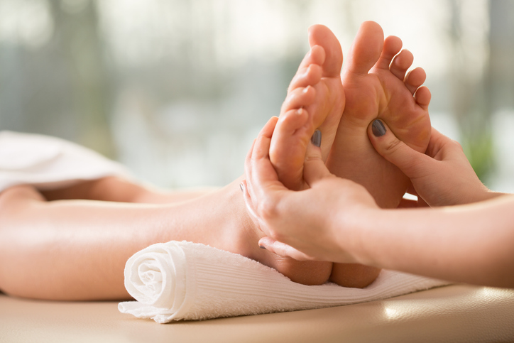 Energ. Fußreflexzonenmassage
