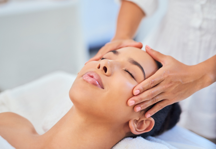 Gesichtslymphdrainage
